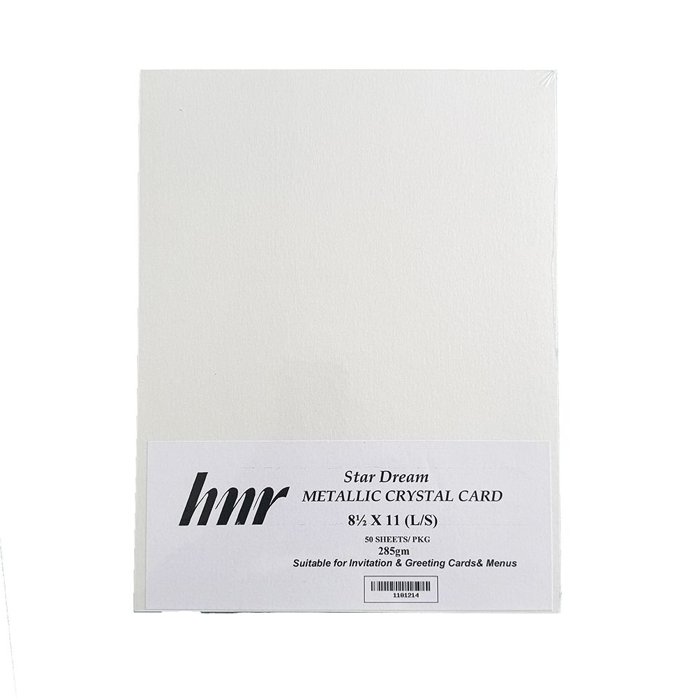 HNR Star Dream Metallic Crystal Card  Letter Size 285gsm