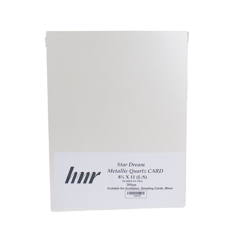 HNR Star Dream Metallic Quartz Card  Letter Size 285gsm