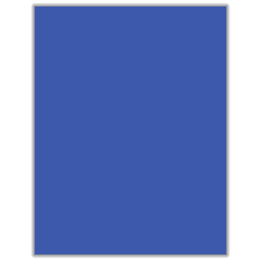 HNR Cover Stock Paper  Letter Size Cobalt Blue     180gsm ea-pk/50 1100461