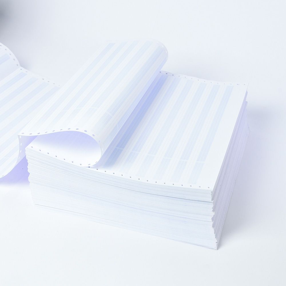 Moore Continuous Computer Paper   1Part  14 7/8  Blue     64-00130