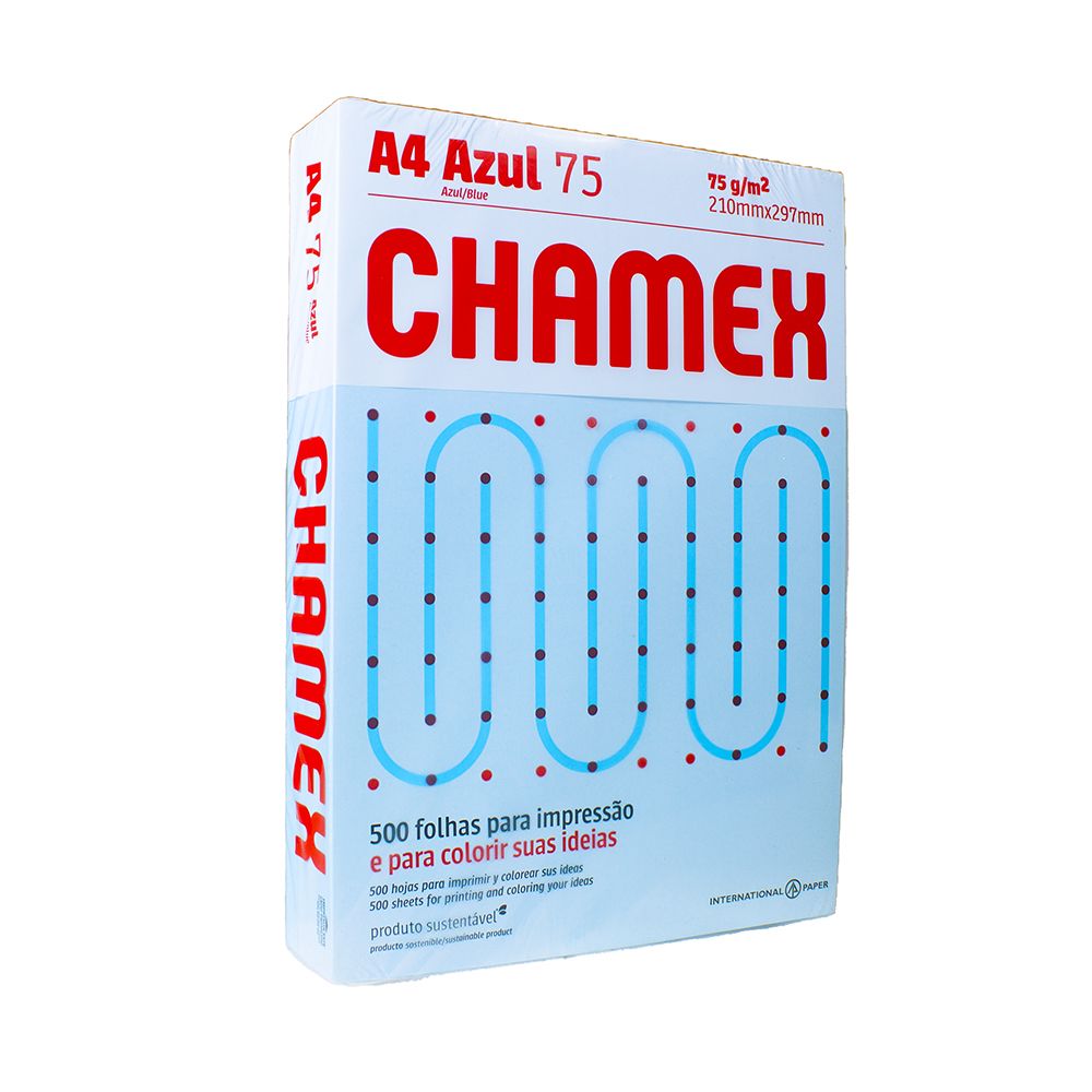 Chamex Photocopy Paper A4 75gsm Blue