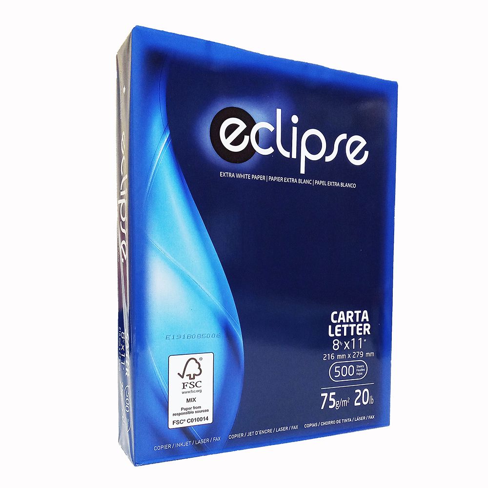 Eclipse Photocopy Paper Letter Size 75gsm White