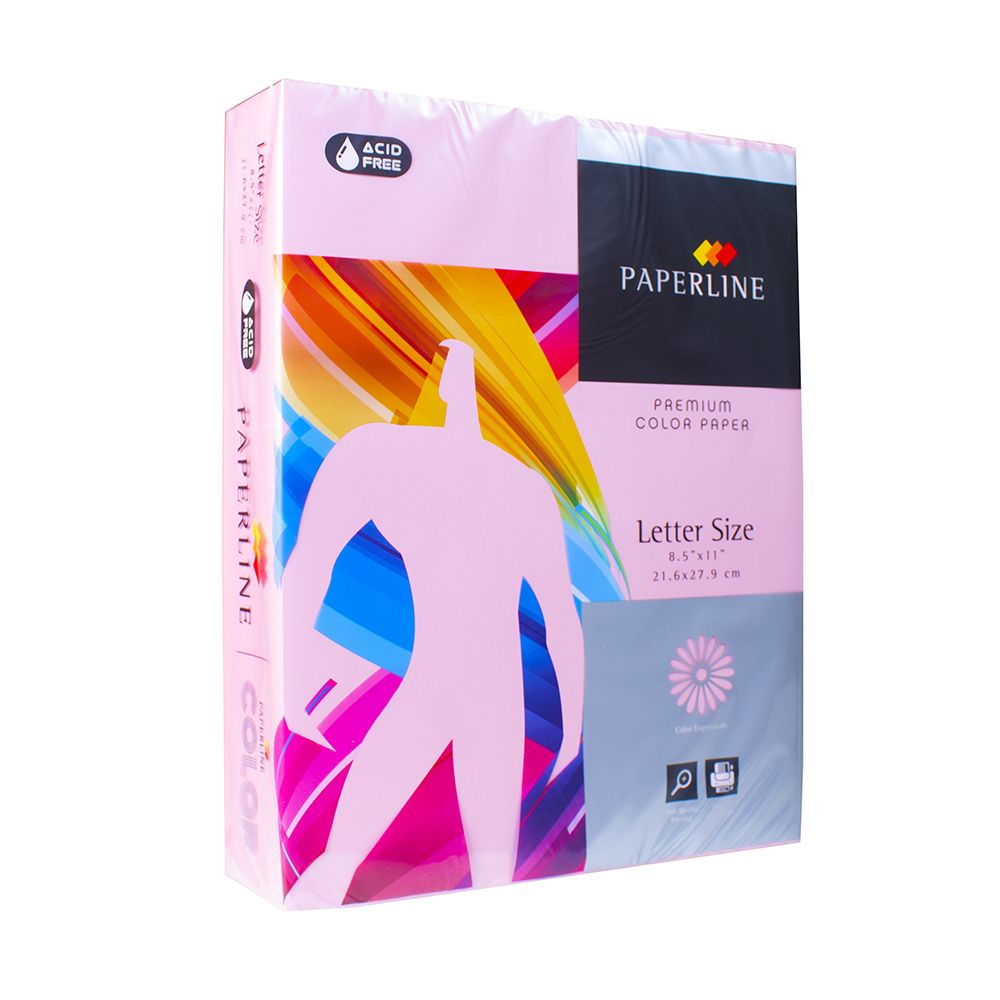 Paperline Photocopy Paper Letter Size 80gsm  Pink