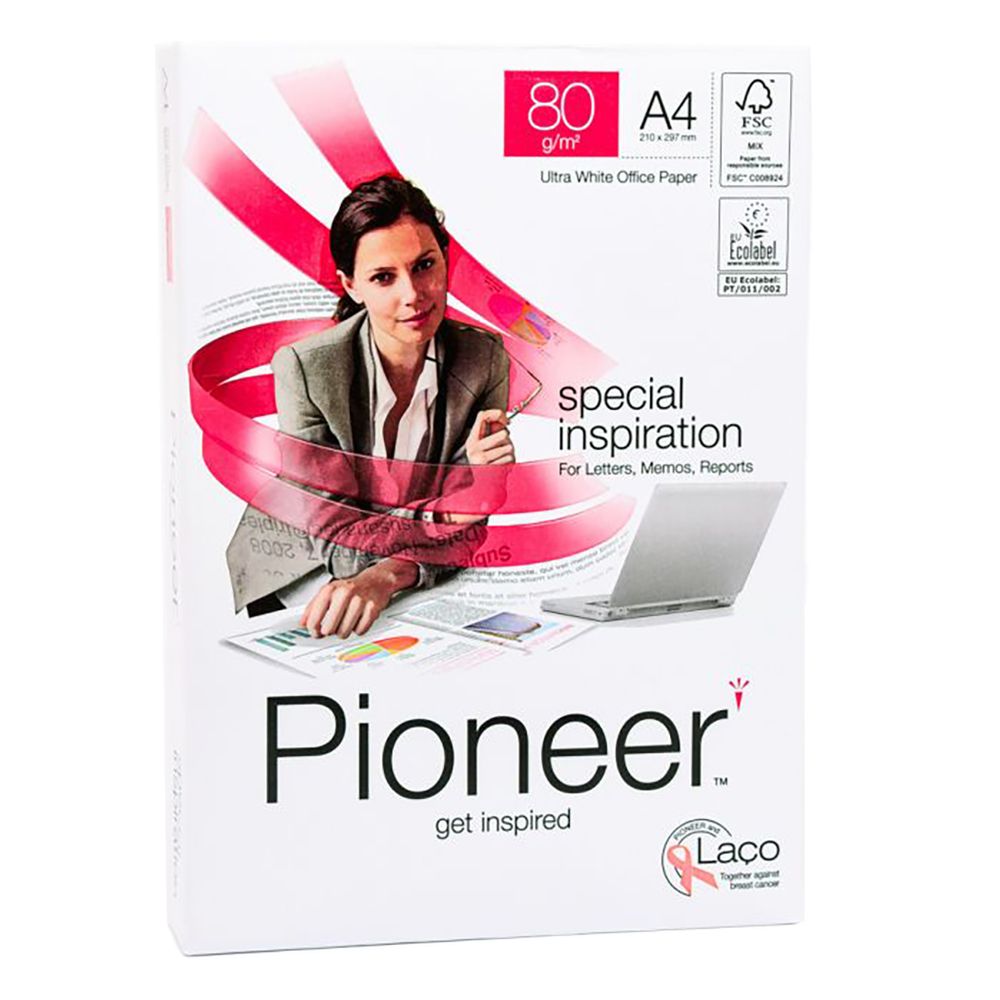 Pioneer Photocopy Paper A4 80gsm White (ea-rm)