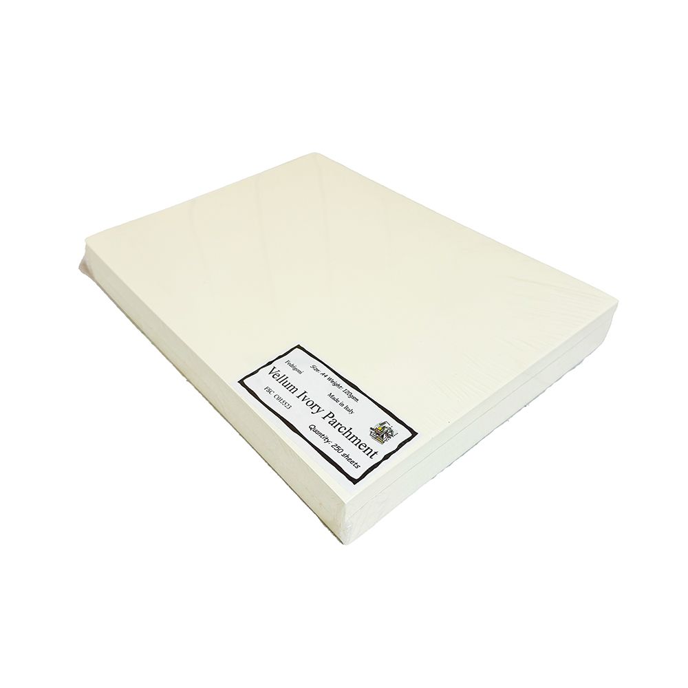 Vellum Ivory Parchment Paper 120gm A4 (8.27 x 11.70)
