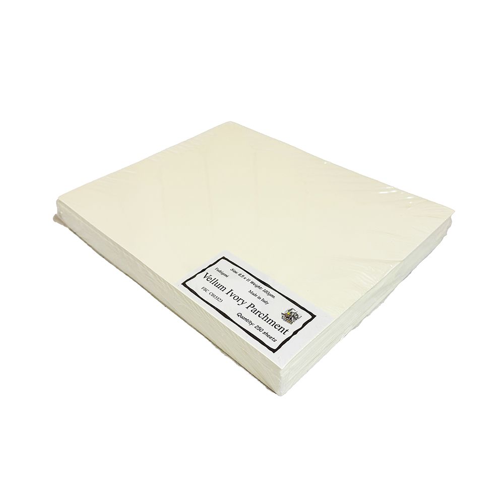 Vellum Ivory Parchment Paper 120gm LS (8 1/2 x 11)