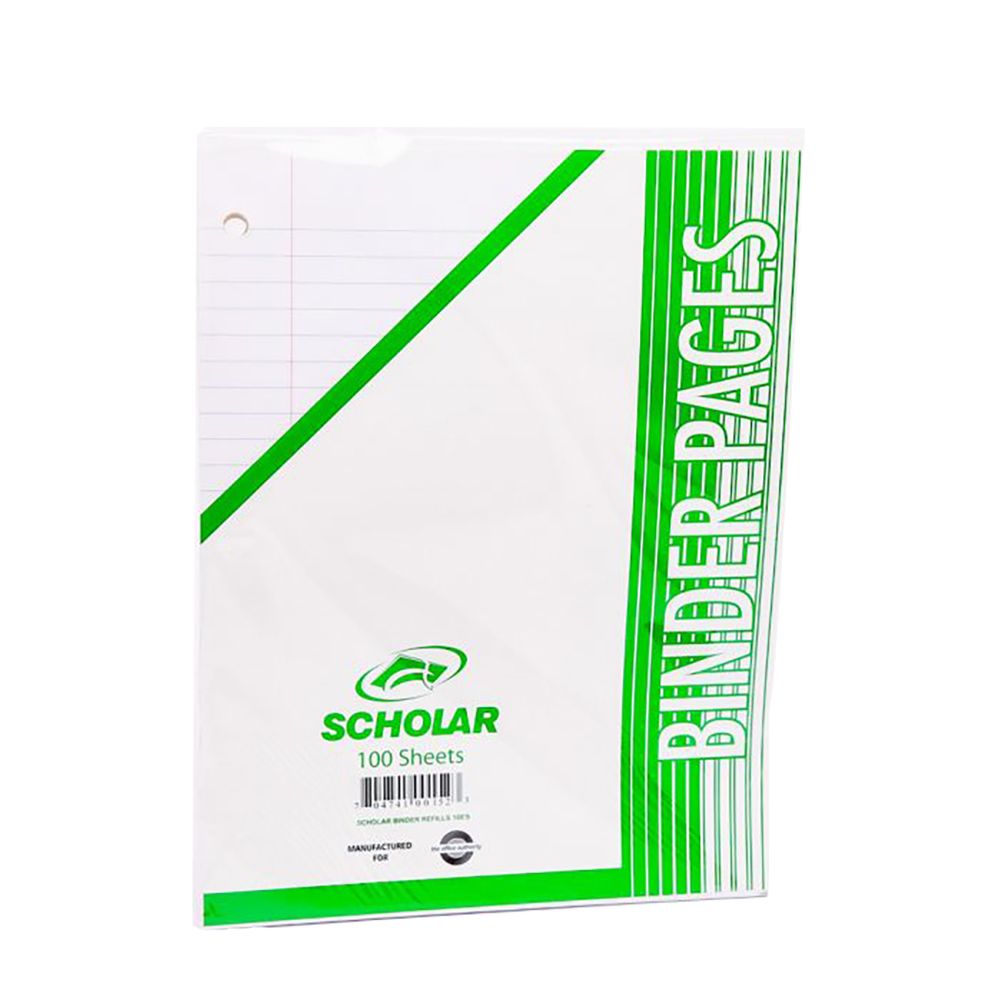 Scholar Paper Refill   Letter Size  00152 ea-pk/100
