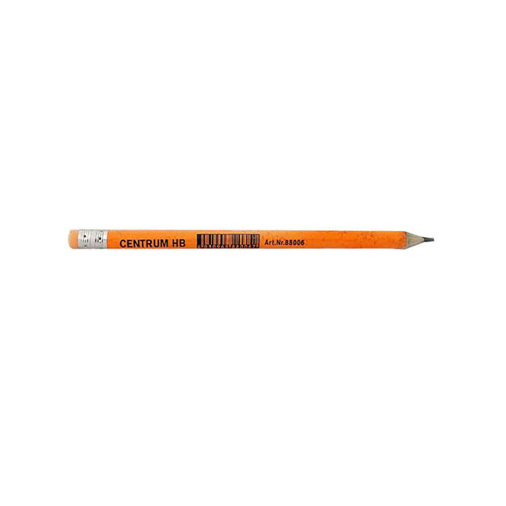 Centrum Pencil HB RULE Sharpened with eraser 88006