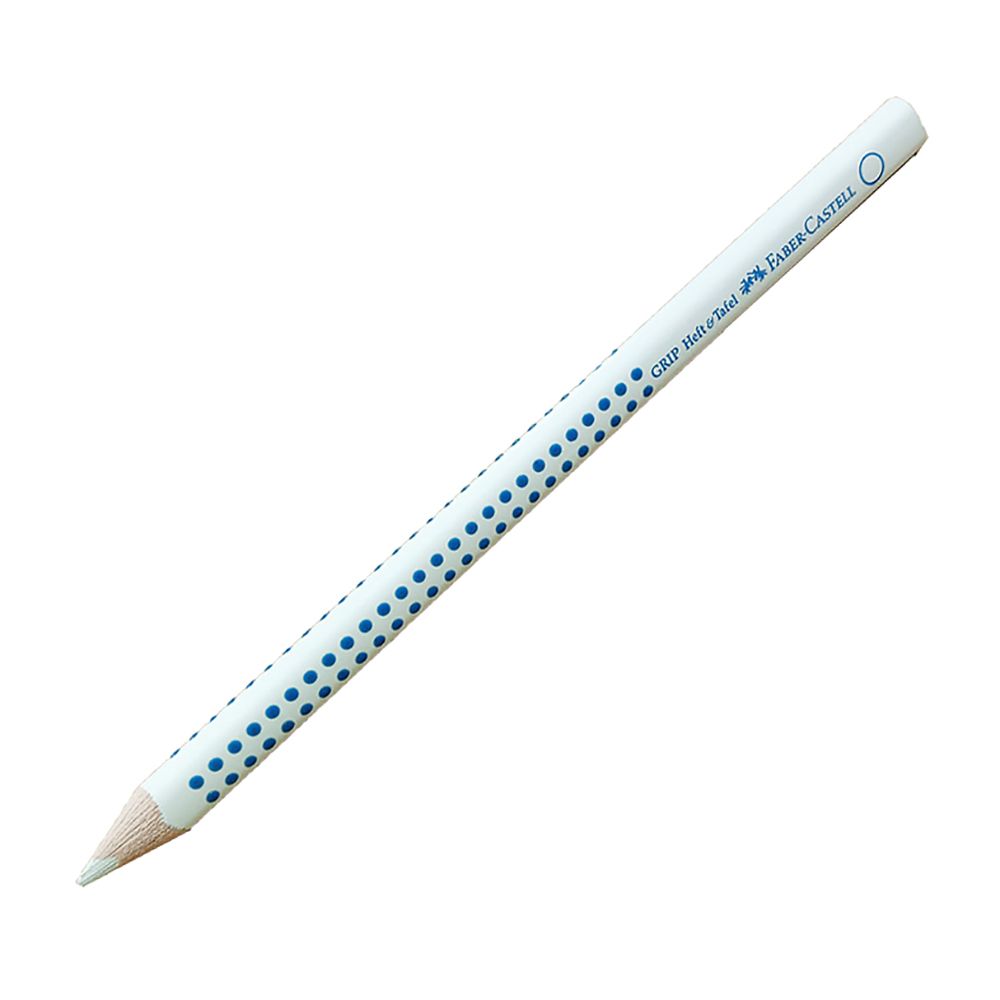 Faber Castell Grip Jumbo White Pencil    110801
