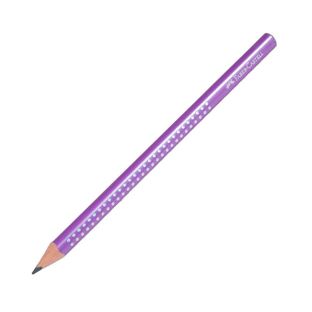 Faber Castell Violet Metallic  Jumbo Sparkle Pencil 111663