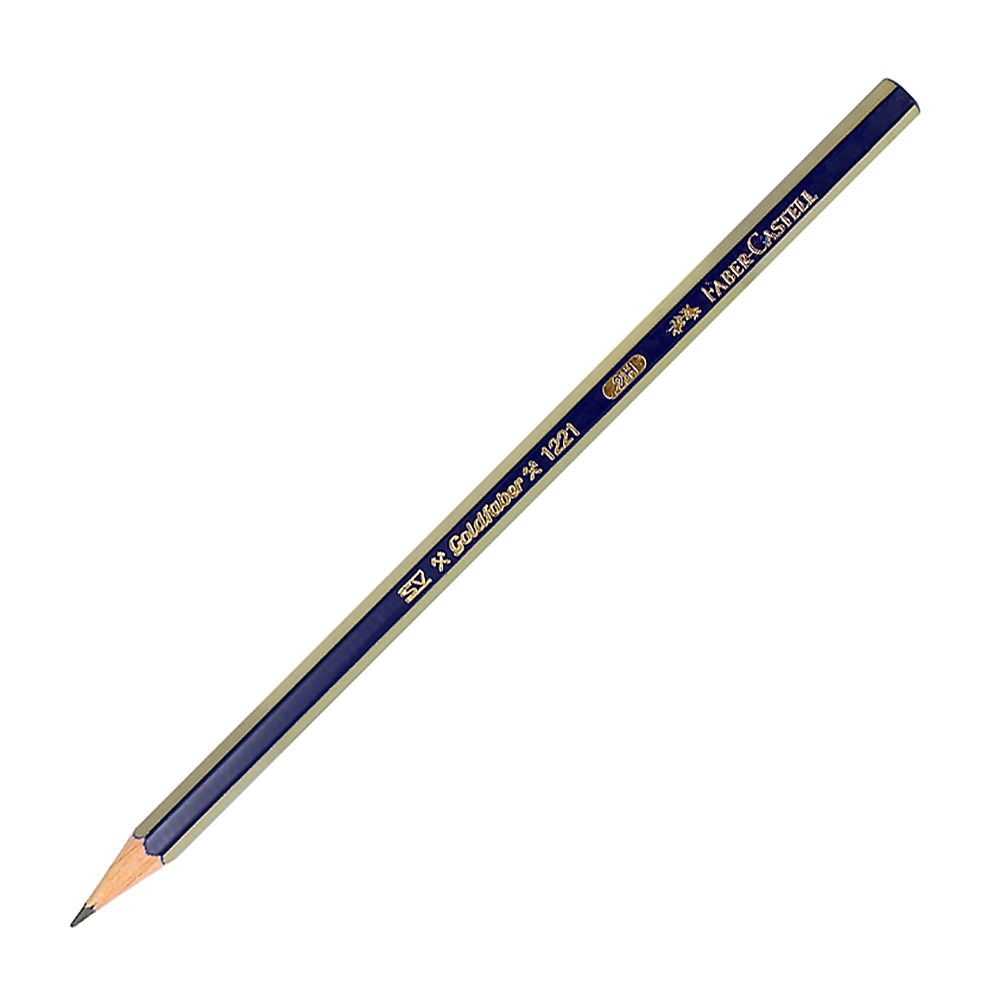 Faber Castell Goldfaber Pencil 2H  1221-2H   112512