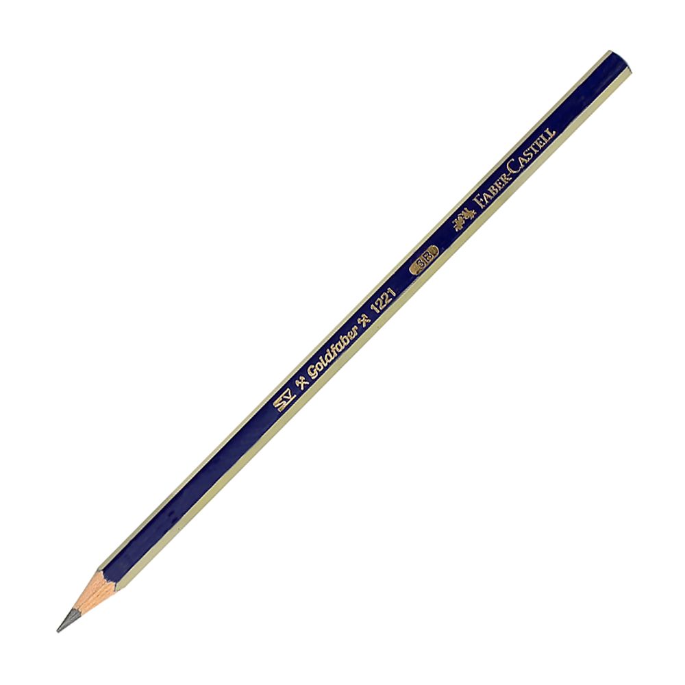 Faber Castell Goldfaber Pencil 3B  1221-3B   112503