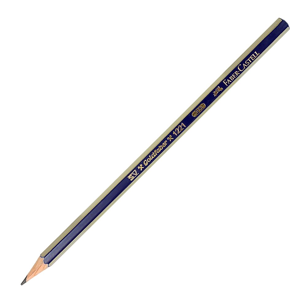 Faber Castell Goldfaber Pencil 3H  1221-3H  112513