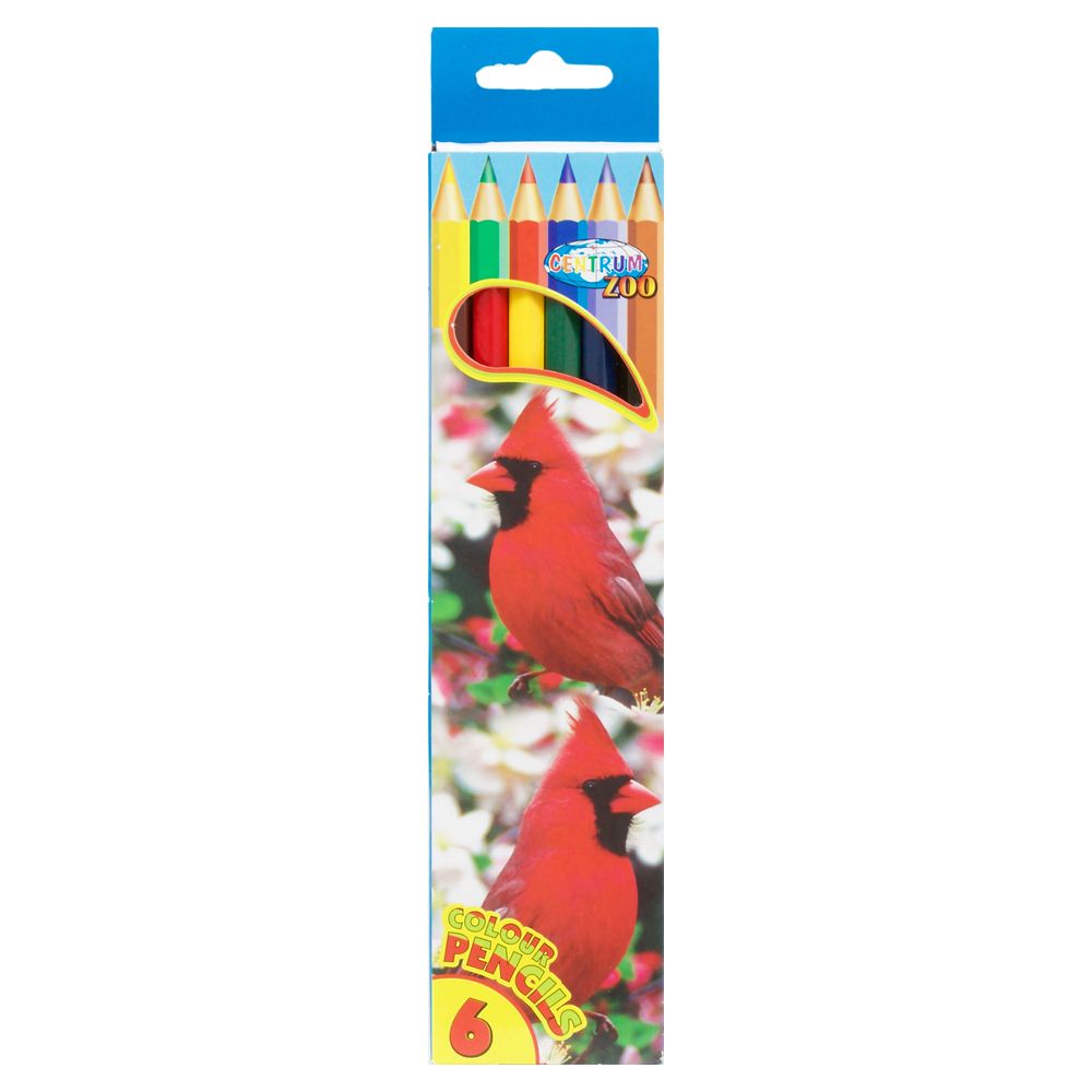 Centrum Colouring Pencil Zoo Set/6   80167