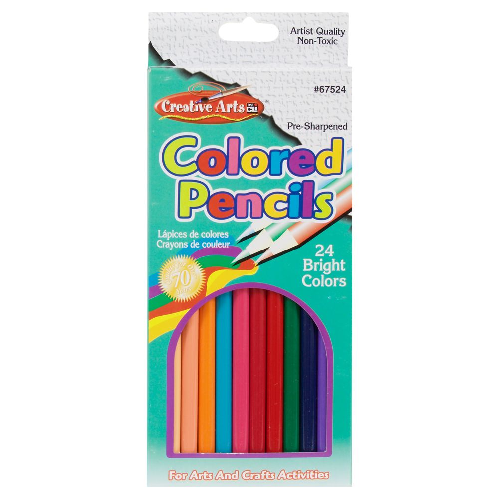 CLi Colouring Pencil Set/24  67524