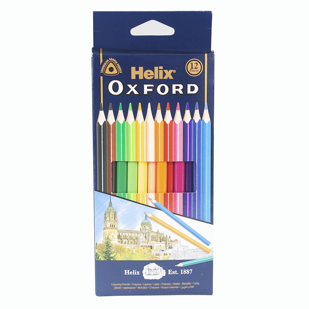 Helix Oxford Colouring Pencil 7 inch  833322