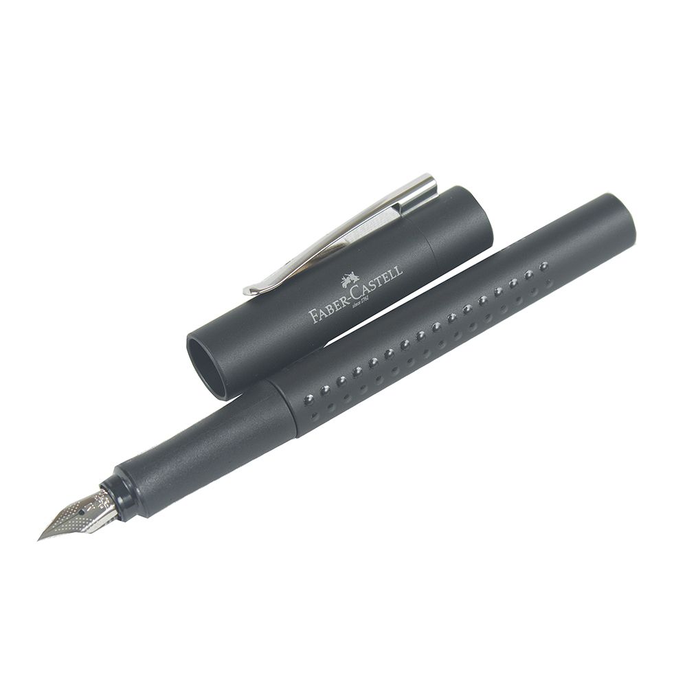 Faber Castell Grip 2011 Fountain Pen  Medium nib Black     140901