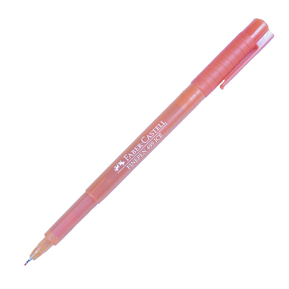 Faber Castell 499 Ice Fibre Tip Fine Orange 459915