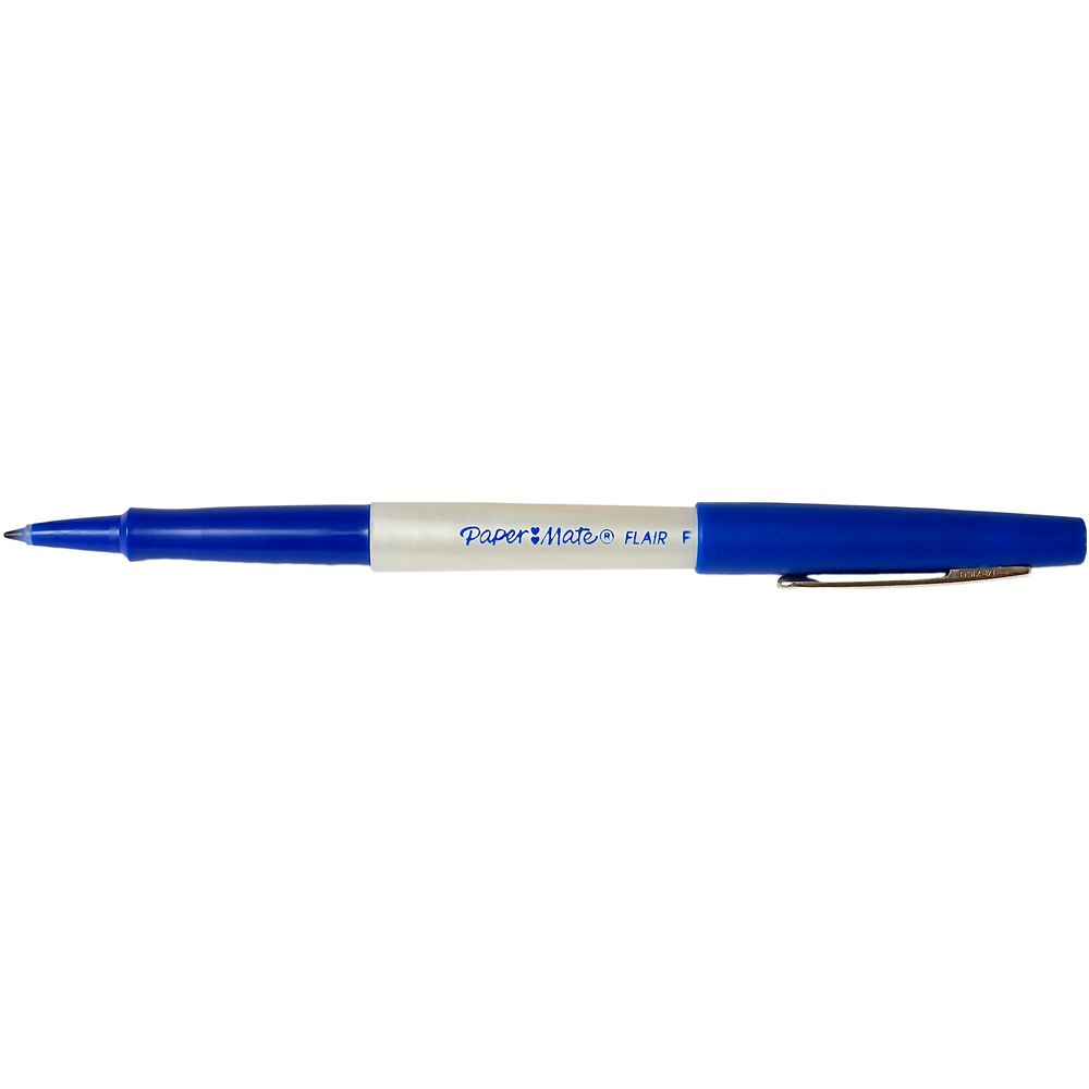 PaperMate Flair Pen Felt Tip  Medium  Blue       29012