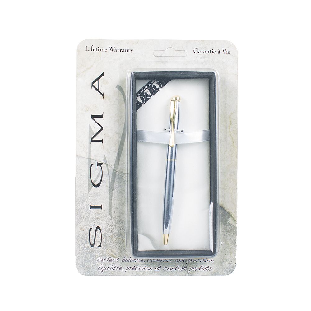 PEN Gift Merangue Olympian B/P Chrome 31B5-1131-30