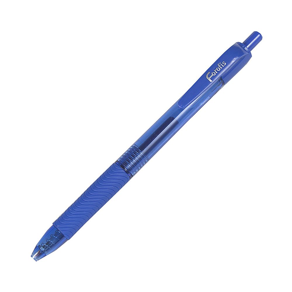 Forofis Retractable Gel Pen Blue 0.7mm     91536