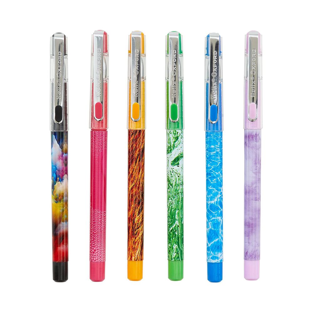Helix Illusions Gel Pen 0.7mm Assorted ink colours