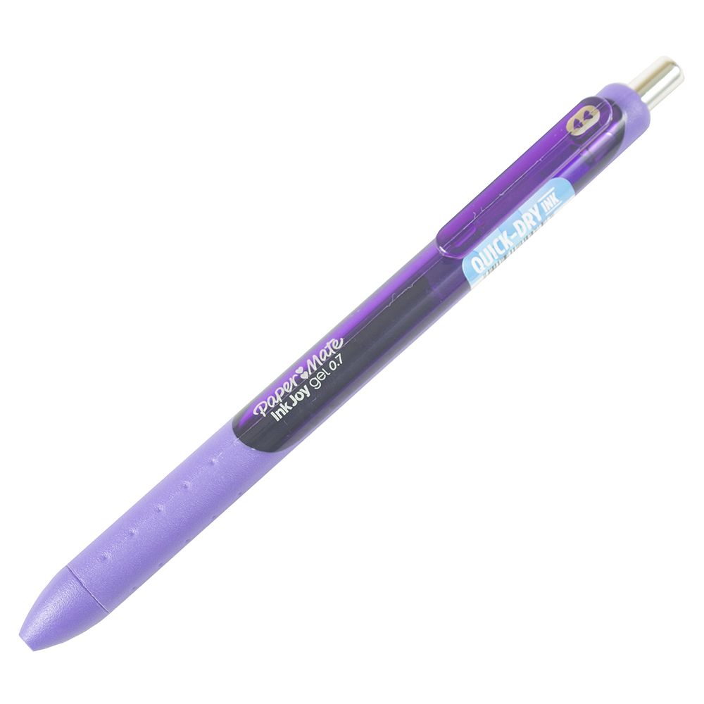 PaperMate Inkjoy Retractable Gel Pen  0.7mm Purple    1953511