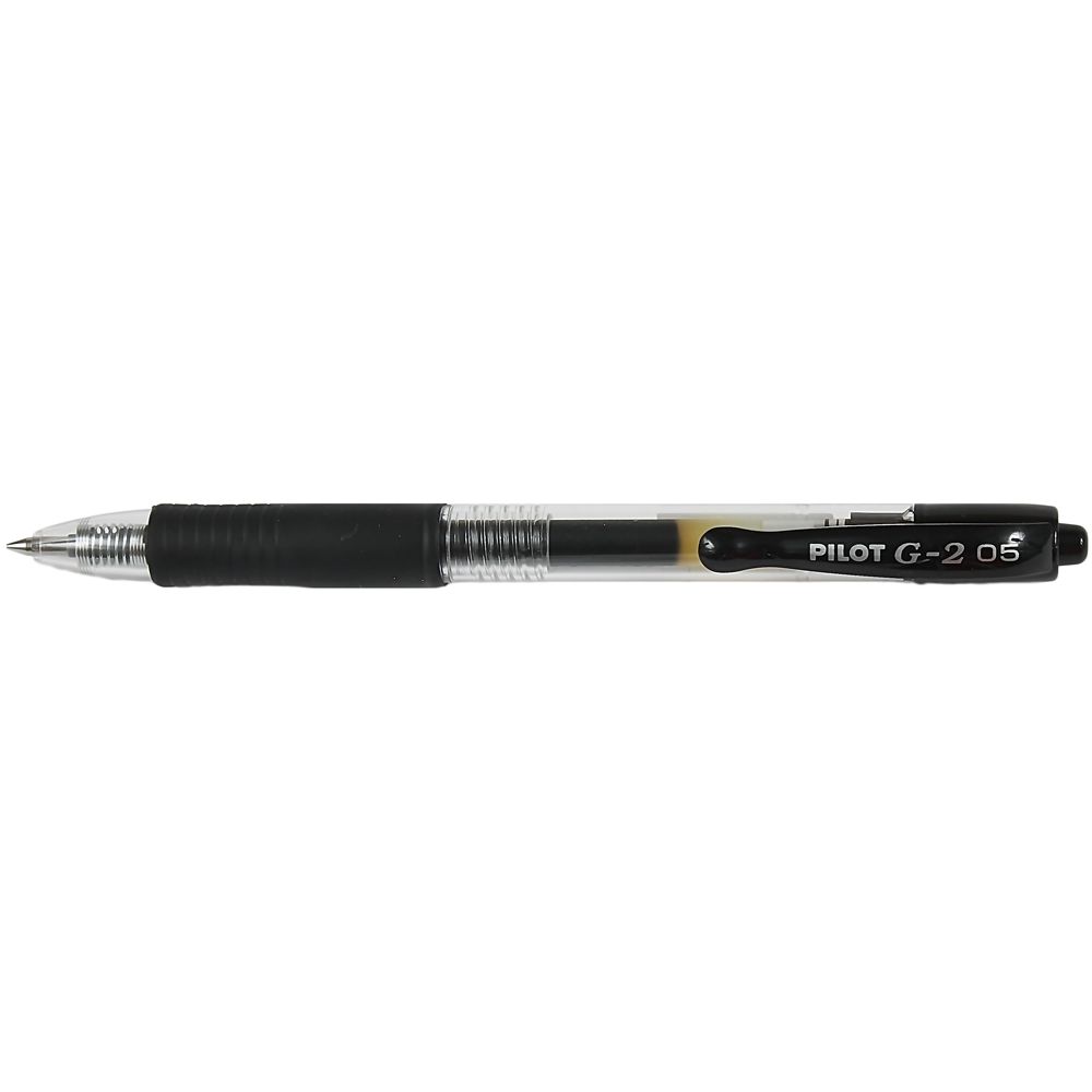 Pilot Rolling Ball Gel Pen G2-5 Retractable Xtra Fine Black  31002/31103