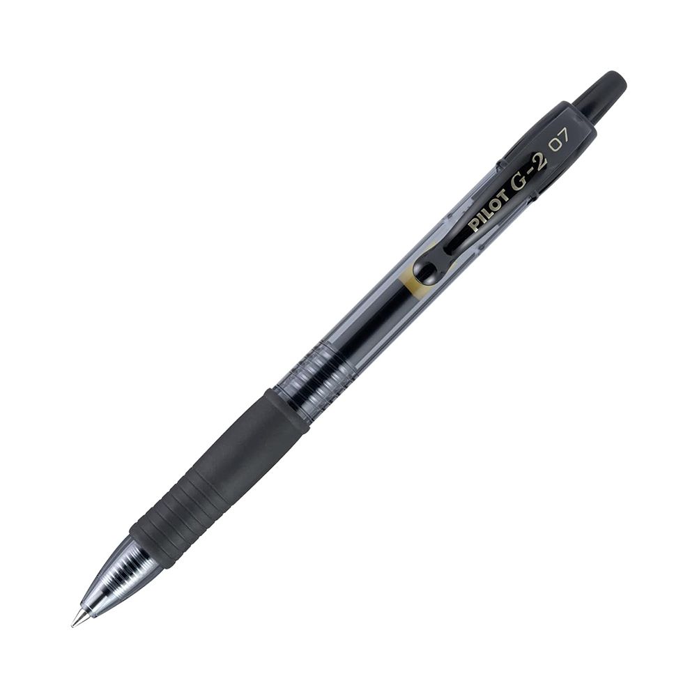 Pilot Rolling Ball Gel Pen G2-7 Retractable Fine Black 31170