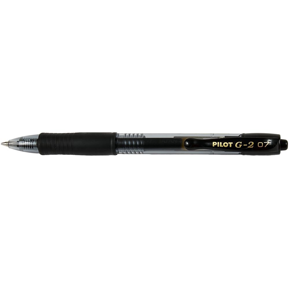 Pilot Rolling Ball Gel Pen G2-7 Retractable Fine Black 31020