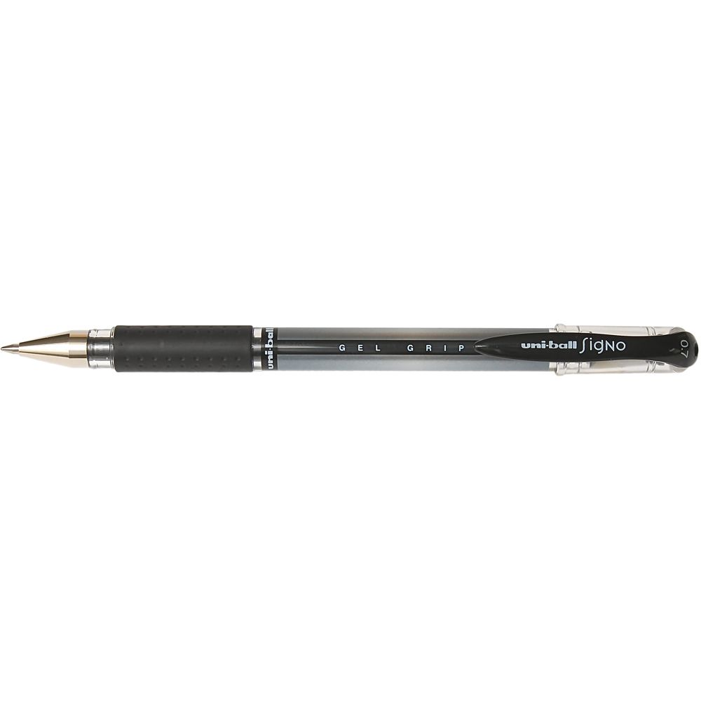 Sanford Signo Uni-ball Gel Grip Pen Medium 0.7mm Black     65450