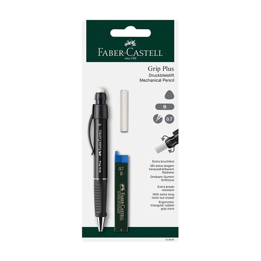 Faber Castell Grip Plus Mechanical Pencil  0.7mm B 130997