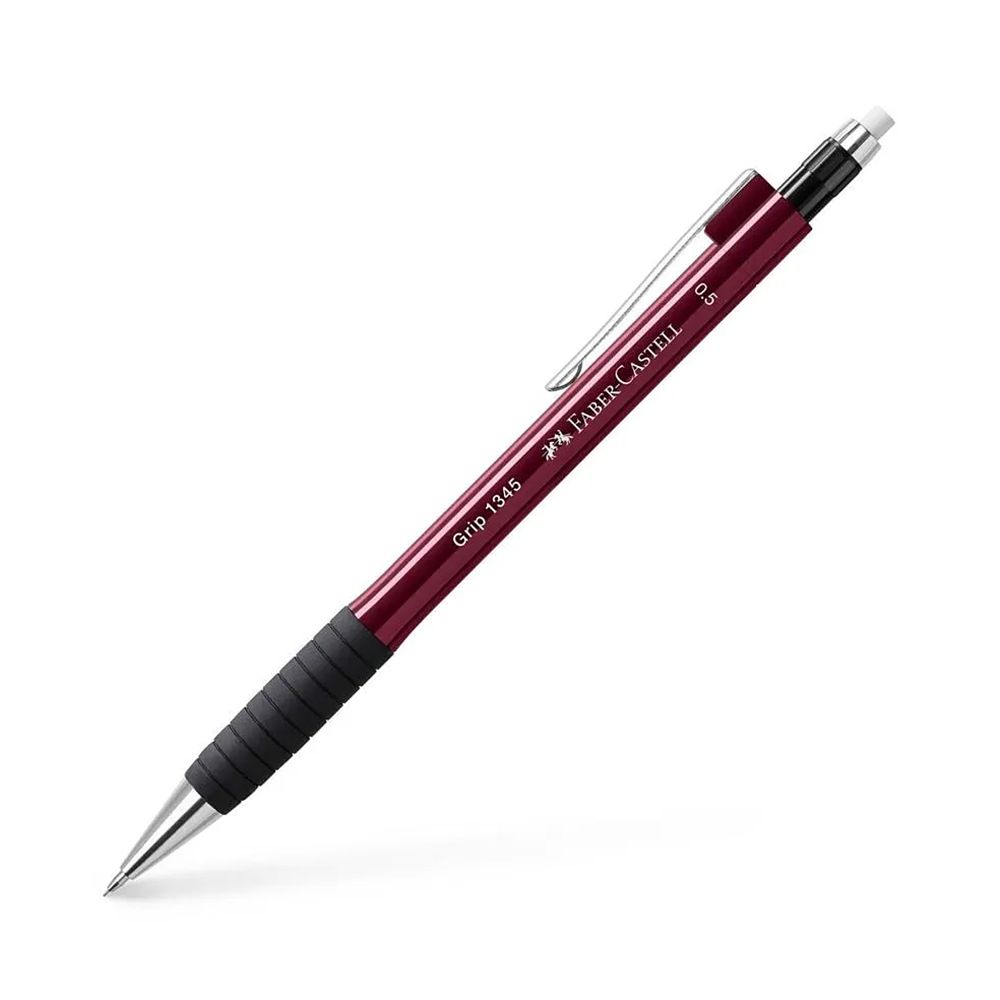 Faber Castell Grip Mechanical Pencil  0.5mm  Wine  Red   134521