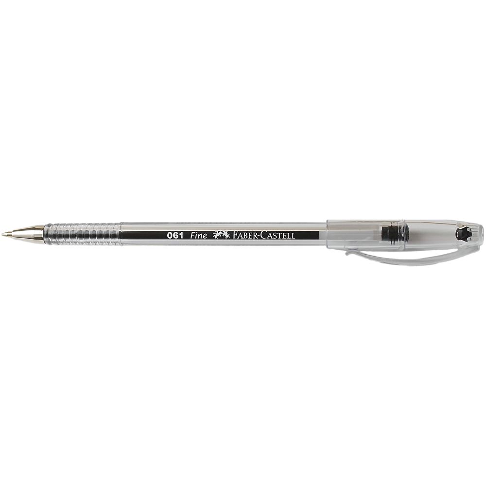 Faber Castell  Ballpoint Pen Fine Black 061-F   346199