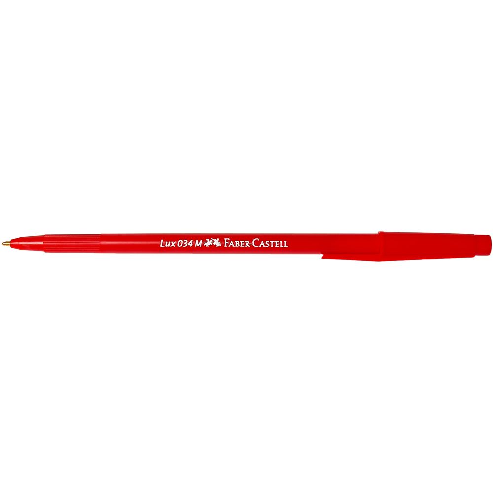 Faber Castell  Ballpoint Pen Medium Red 034-M    440420