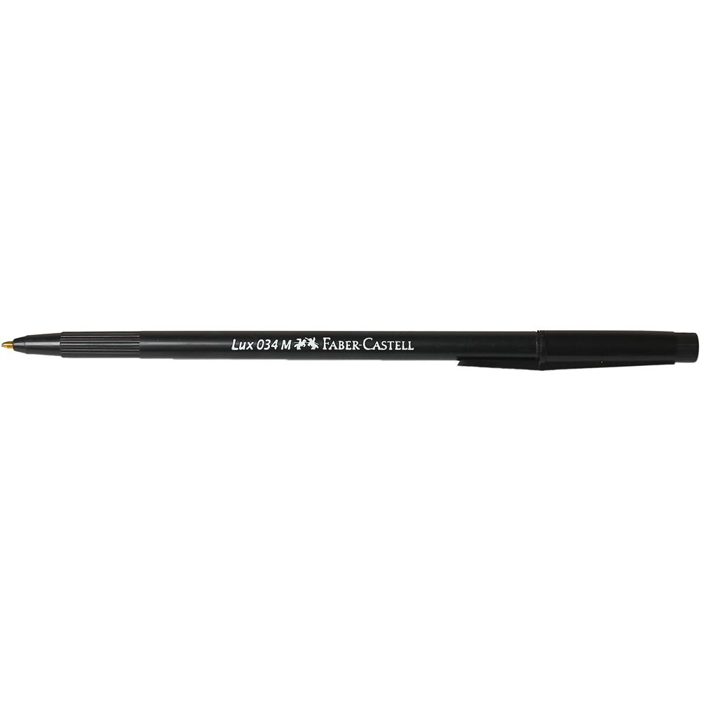 Faber Castell  Ballpoint Pen Medium Black 034-M   440498