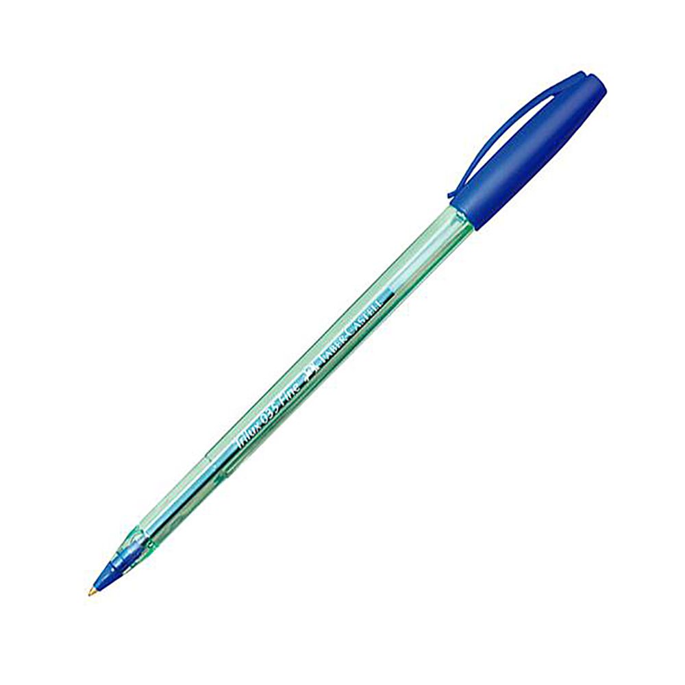 Faber Castell Trilux Ballpoint Pen 035 F Blue 343550