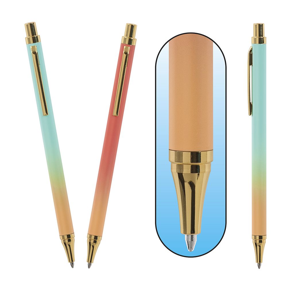 Merangue Ombre Ball Point Pen Medium Blue 38Q1-8670