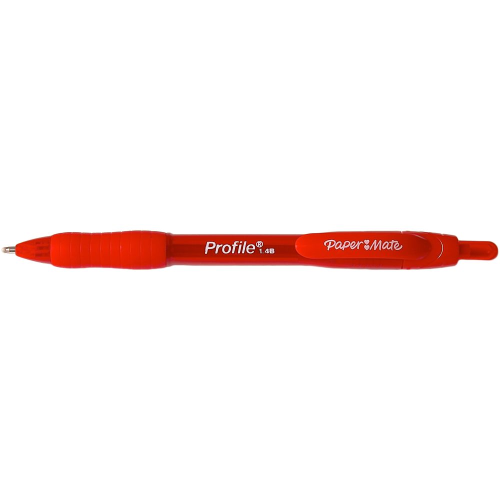 Papermate Profile Ballpoint Pen Retractable Red  89467