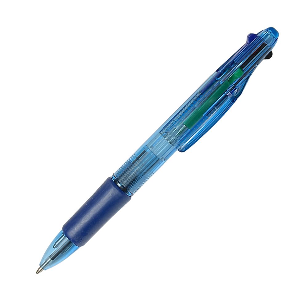 Q-Connect Ballpoint Pen Retractable 4-Colour KF01938