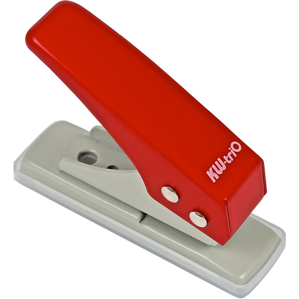 KW-triO 1-Hole Punch (12sht) Desk type    9210