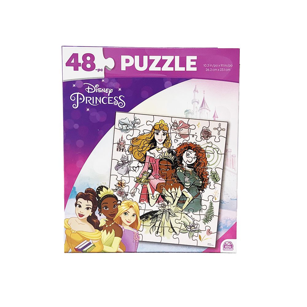Jigsaw Puzzle Princess Spinmaster 48pc 20147486