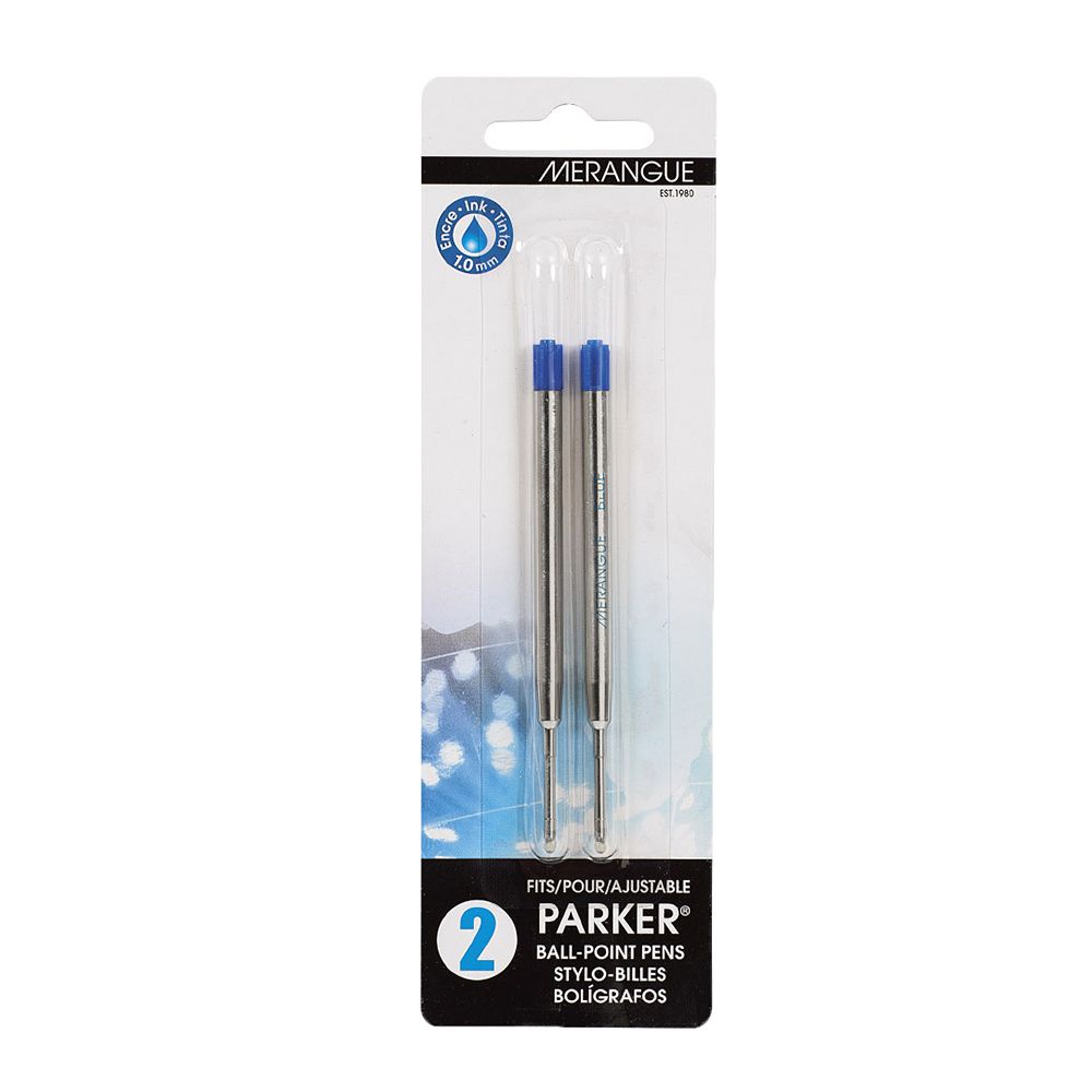 Merangue BallPoint Pen Refill  Blue 1.0mm 2pk 3872-4081-50