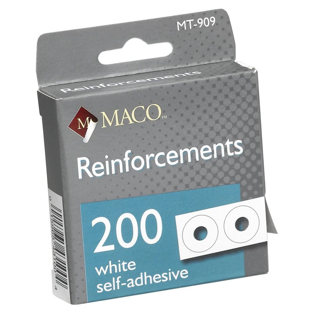 Maco Reinforcement White     MT-909 ea-pk/200