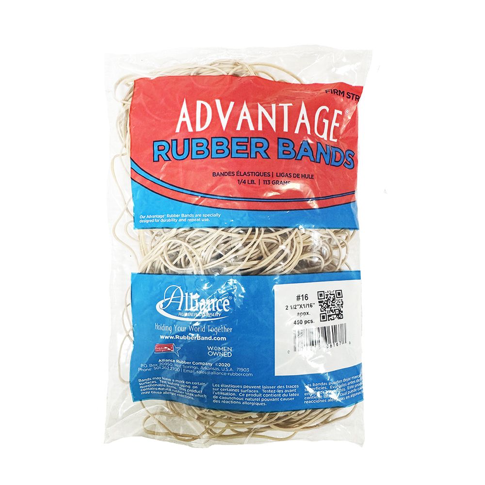 Alliance Rubberbands 2 1/2 X 1/16  #16