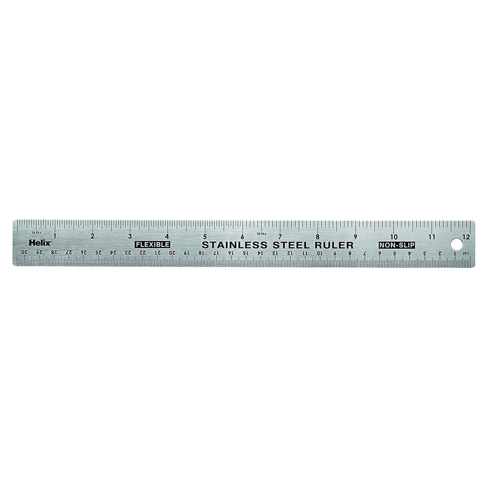 Helix Ruler  12 inch Metal             T31010/X20311
