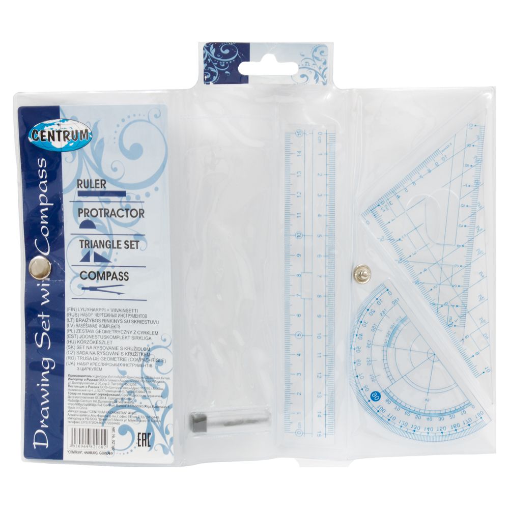 Centrum Drawing Set  with Compass   82160