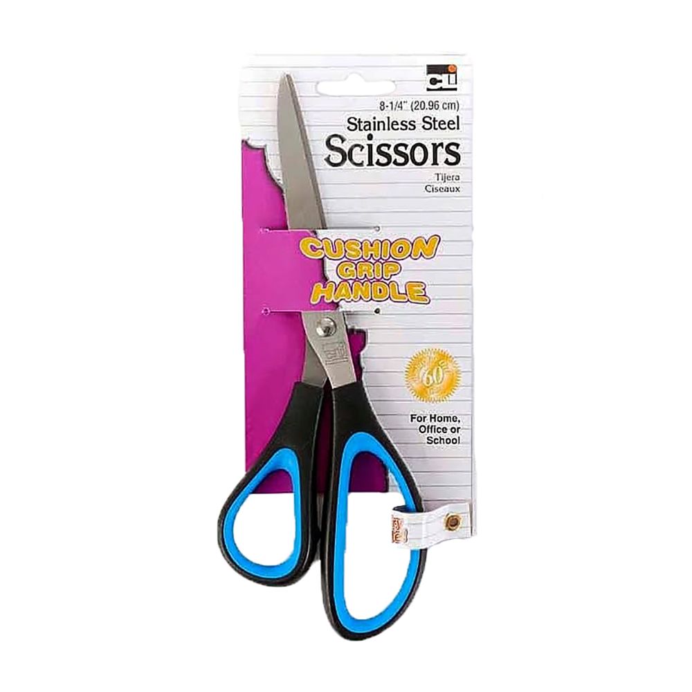 Advantus S/ Steel Office Scissors Cushion Grip 8.25 Bent 80825