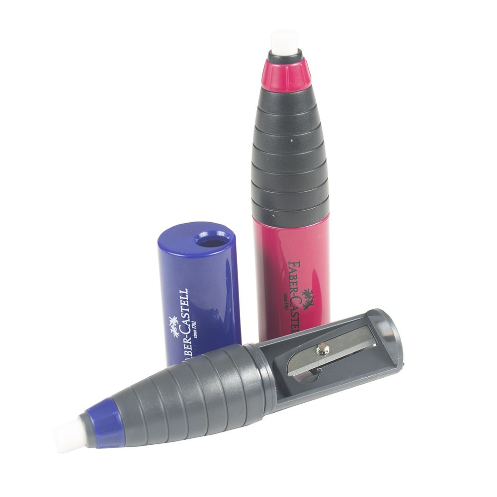 Faber Castell Sharpener with Eraser   184401