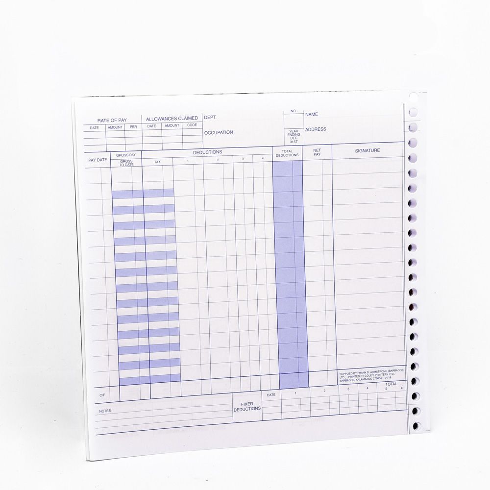 Wages Sheets  IPR               276634  per sheet